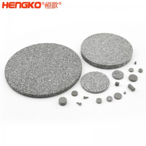 專業制造商納米多孔金屬燒結圓形過濾器濾盤或濾片 污水過濾應用