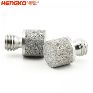 源頭廠家生產(chǎn)316L不銹鋼濾芯擴散器出氣細密均勻,應用于水族增氧