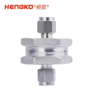 不銹鋼全焊接直通型過濾器_半導(dǎo)體特種氣體1/4納米去除顆粒過濾器