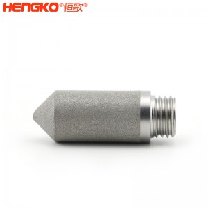 外螺紋不銹鋼溫濕度傳感器外殼保護罩_多孔透氣溫濕度探頭外殼型號多樣可來圖定制