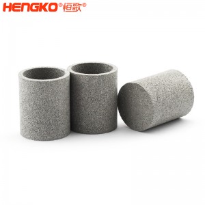 廠家生產多尺寸不銹鋼粉末燒結濾筒,堅固耐用壽命長用于流量控制和均布