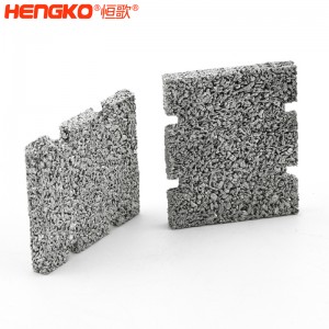 廠家定制微米多孔燒結(jié)不銹鋼濾芯_可反向沖洗不銹鋼濾板工業(yè)設(shè)備氣源用